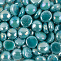 Glasnuggets 16-20mm Opalcyan