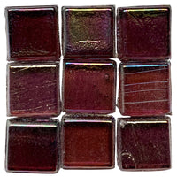 Glasmozaiek Transparant 10mm Purpuriet