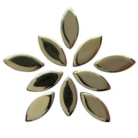 Kronblade 25mm Guld