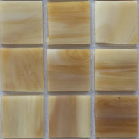 Glacier Tiffany Glass Mosaic 20mm Caramel