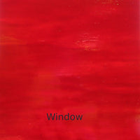 Glasplatte Rote Perle