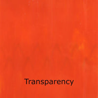 Glasplade Orange