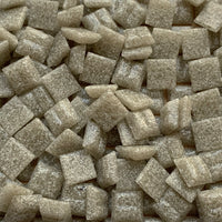 Glasmosaik 10mm Isvit (lös)