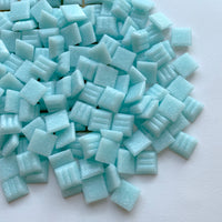 Glasmosaik 10mm Isvit (lös)