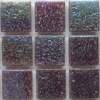 Glasmosaik Irisierend 20mm Mangostan
