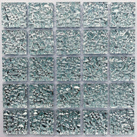 Lasimosaiikki – Pintakuvioitu peilimosaiikki 20mm - mosaicshop