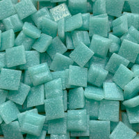 Lasimosaiikki 10mm Karibiansininen - mosaicshop