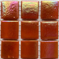 Irisoiva lasimosaiikki 20mm akaatti - mosaicshop