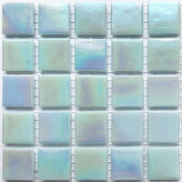 Irisoiva lasimosaiikki 20mm sininen kuukivi - mosaicshop