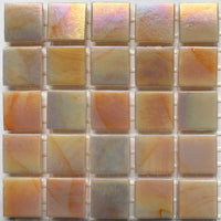 Irisoiva lasimosaiikki 20mm koralli - mosaicshop