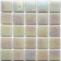 Irisoiva lasimosaiikki 20mm simpukankuori - mosaicshop