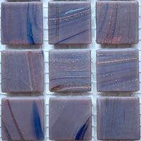 Kultasuoninen lasimosaiikki 20mm ultravioletti - mosaicshop