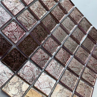 Lasimosaiikki – Peilimosaiikki 20mm granaatti - mosaicshop