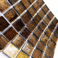 Lasimosaiikki – Peilimosaiikki 20mm messinki - mosaicshop