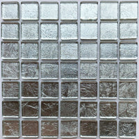 Lasimosaiikki – Peilimosaiikki 20mm hopeinen - mosaicshop