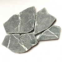 Verre Mosaique - glass mosaic -Glasmosaik-glasmozaïek-Marmer Polygoon Nero Mystic - mosaicshop