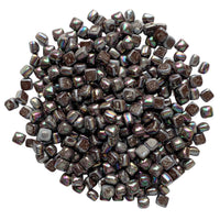 Mikrolasimosaiikki 4,8mm helmiäishohtoinen tumma suklaa - mosaicshop