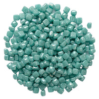 Mikrolasimosaiikki 4,8mm Parelmoer Half Cyaan - mosaicshop