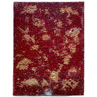 Lasimosaiikki – Safety Glass punainen kulta - mosaicshop