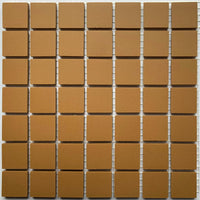 Winckelmans Caramel – matte mozaïektegels van 20x20 mm op gaas