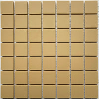Winckelmans Cognac – matte mozaïektegels van 20x20 mm op gaas