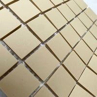 Winckelmans Ontario – matte Mosaikfliesen im Format 20x20 mm auf Netz