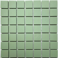 Winckelmans Pistache – matte mozaïektegels van 20x20 mm op gaas