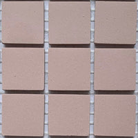 Winckelmans Rose – matte mozaïektegels van 20x20 mm op gaas
