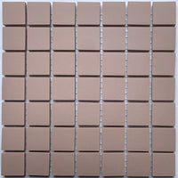 Winckelmans Rose – matte mozaïektegels van 20x20 mm op gaas