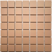Winckelmans Vieux Rose – matt 20x20 mm mosaic tiles on mesh