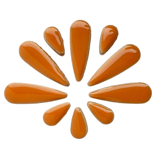 Mosaiksteinen Tropfen  Orange
