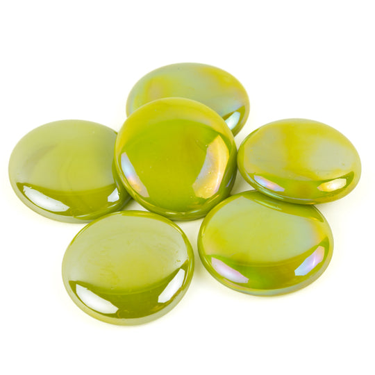 Glasdråber XL 30-36mm Opalkiwi