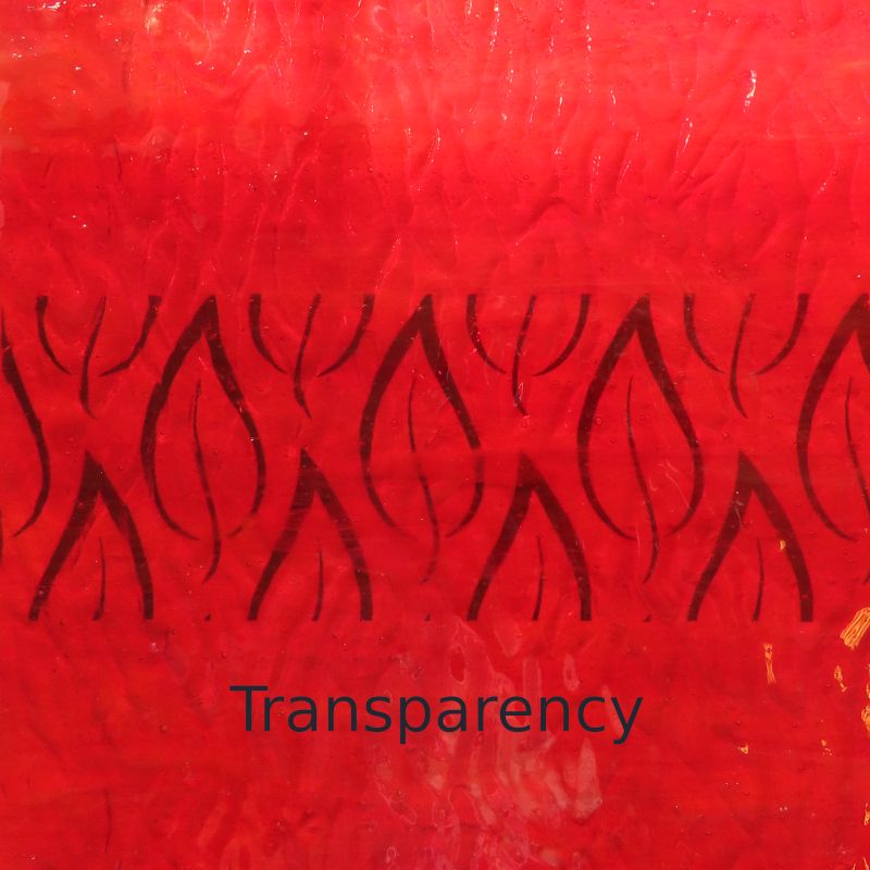 Glasplatta  Körsbär Textur