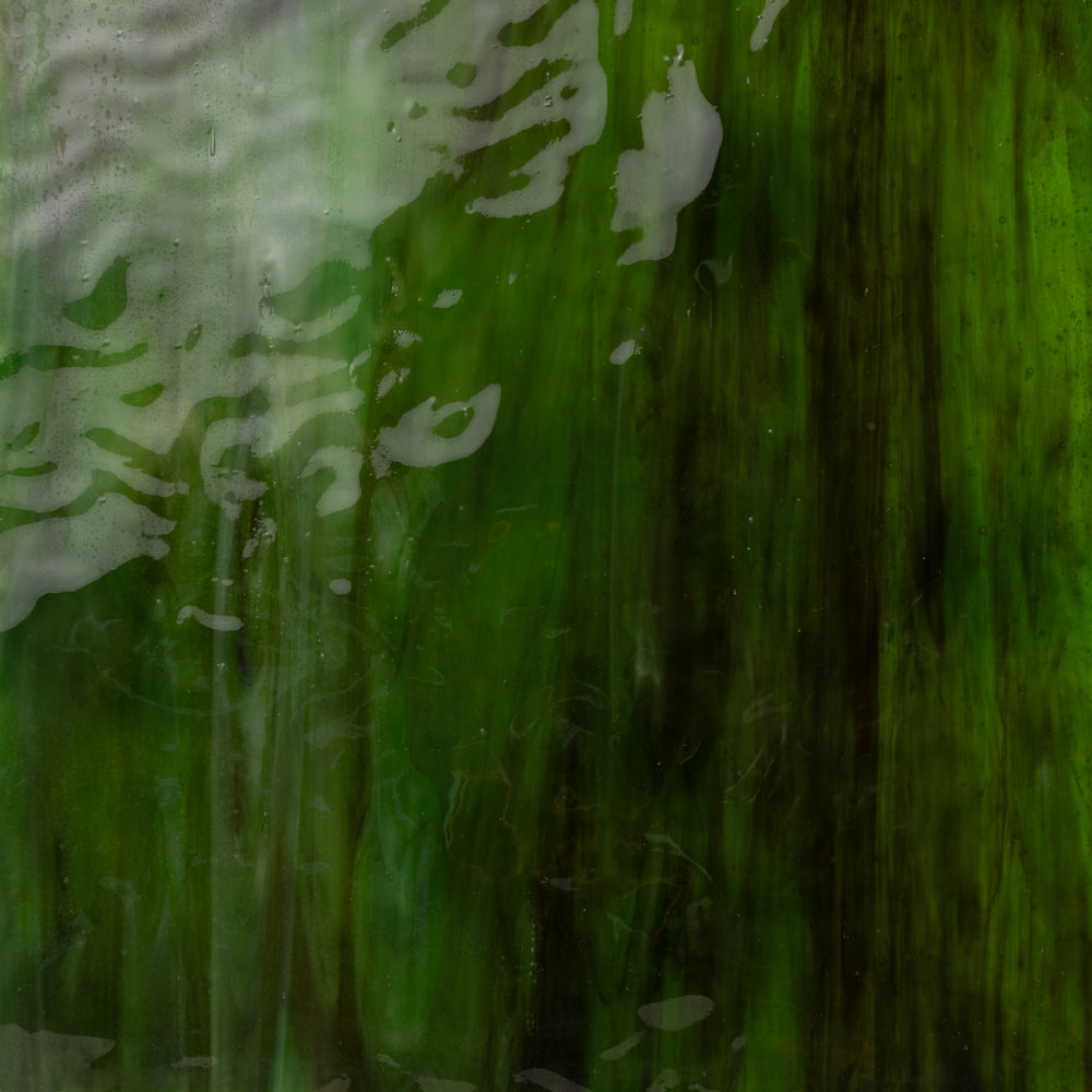 Glasplatta Skogsgrön textur