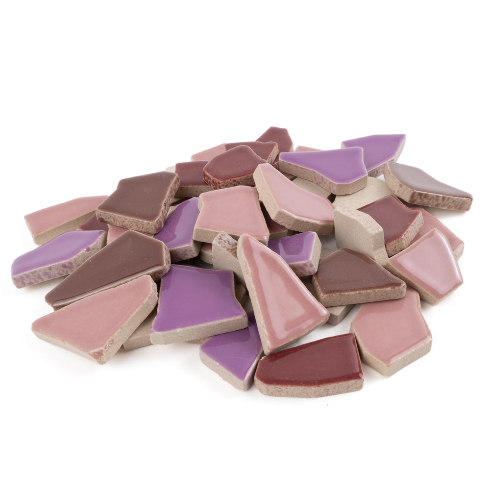 Flip keramiske puslespil XL Lilla mix