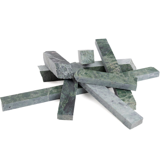 Marmorstavar XL Verde Jade