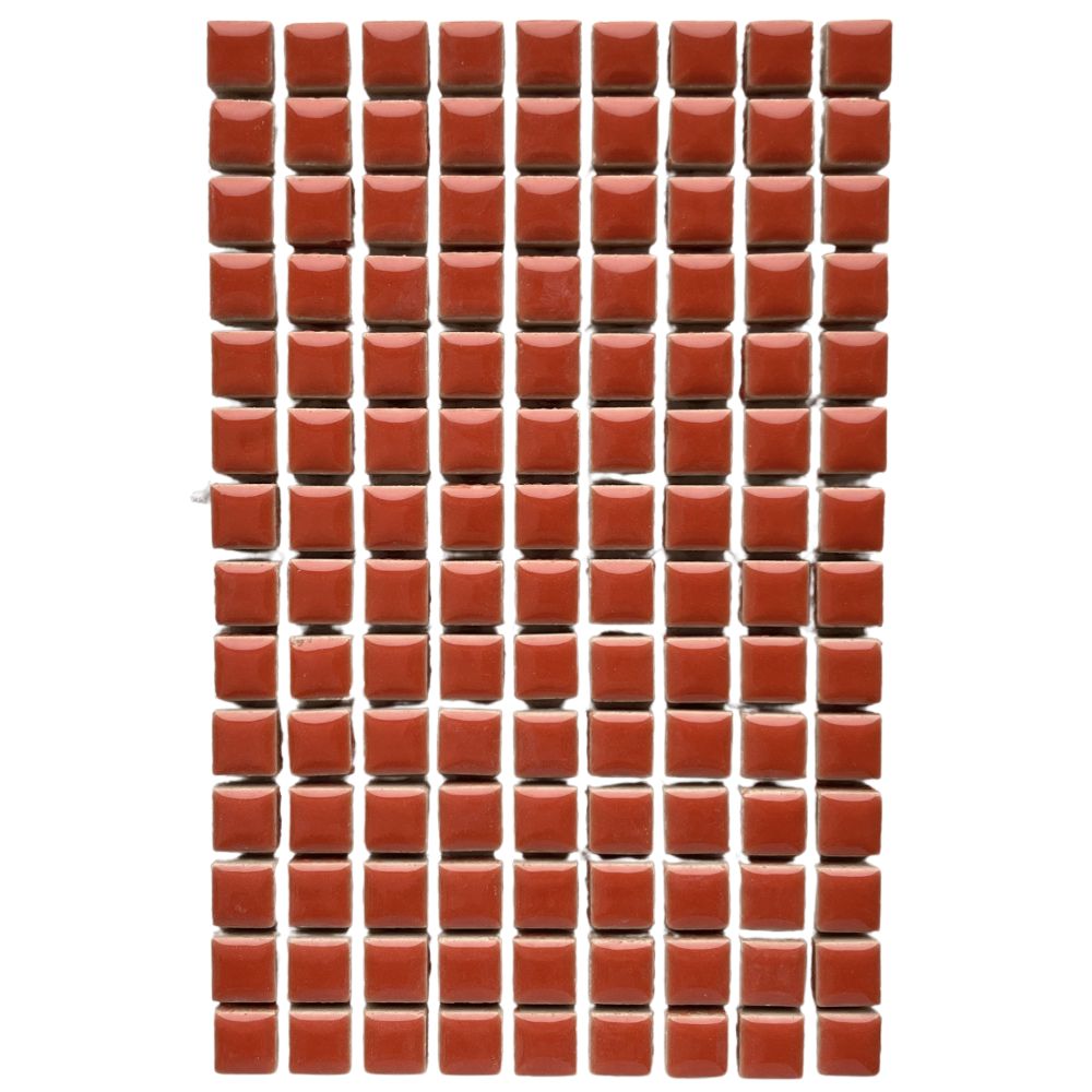 Keramik 10mm Korallröd