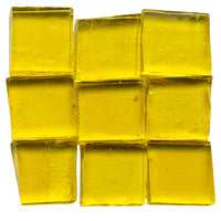 Glacier Tiffany Glass Mosaic 10mm Lemon