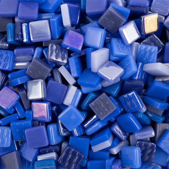 Ottoman 12mm Blauw Mix