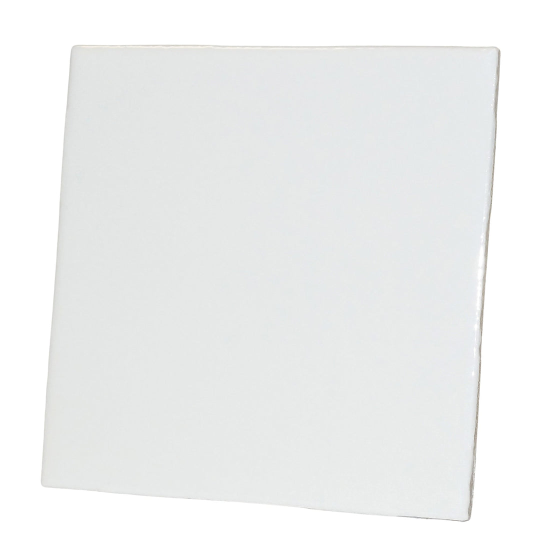 Porcelænsflise Hvid 10cm
