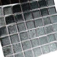 Tuotekuva: Peilipintaiset metallihohtoiset laatat – harmaa – 20mmx20mm