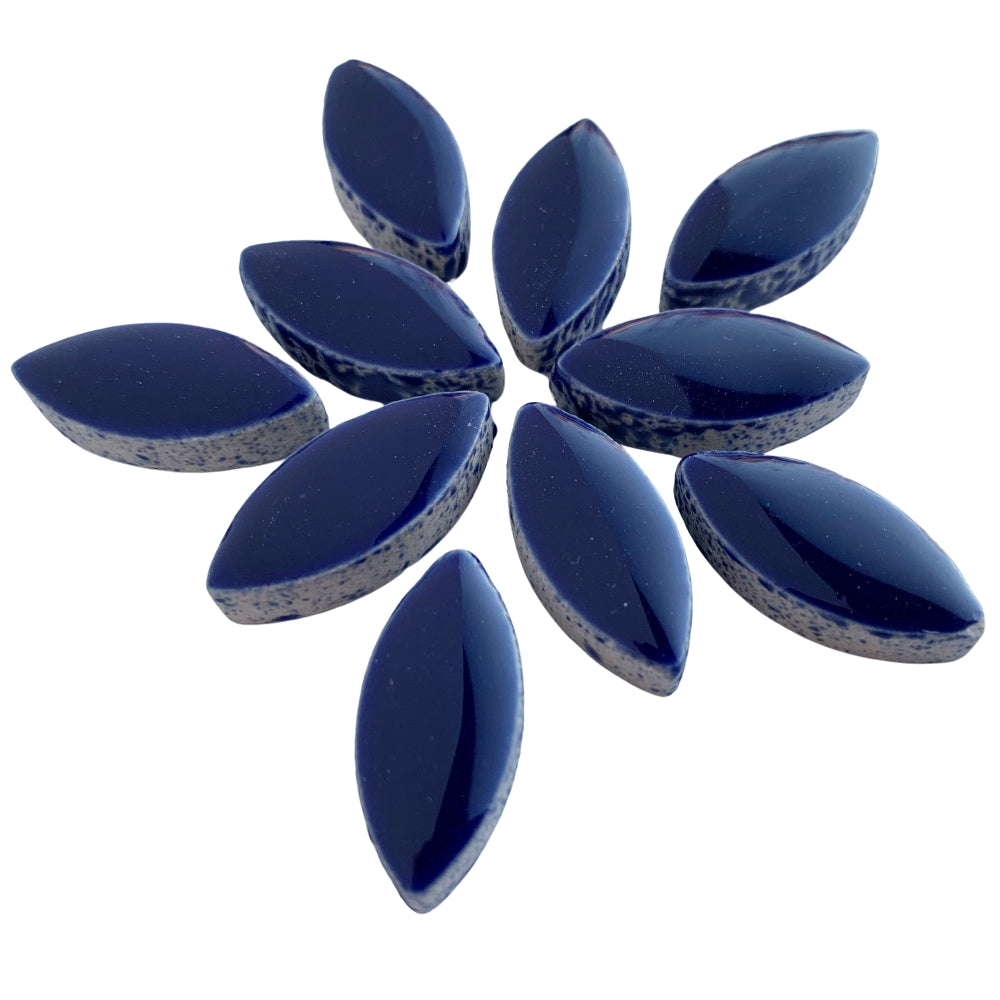Kronblad 25mm Indigo