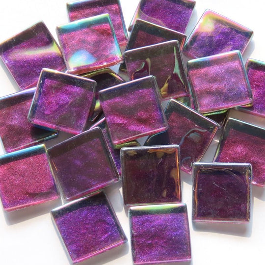 Crystal Golvend Iriserend 20mm Bramenpaars