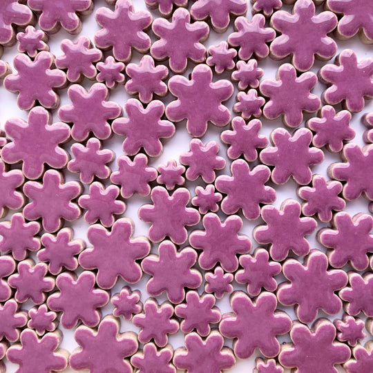 Vedhæng Blomster Lilla