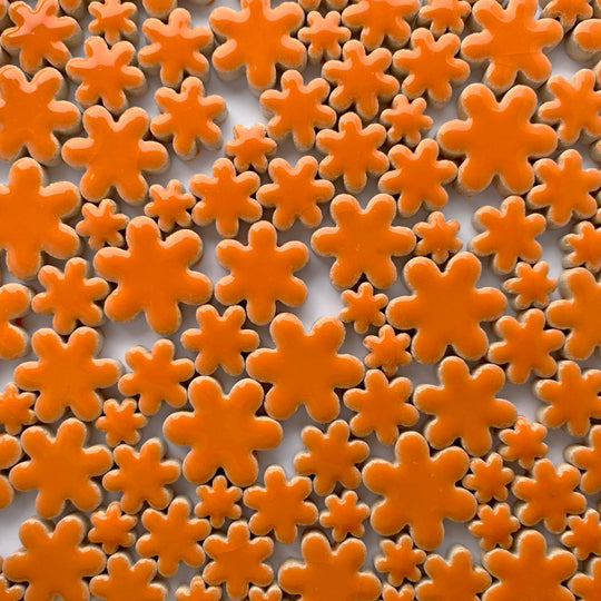 Vedhæng Blomster Orange