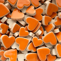 Vedhæng Hjerter Orange