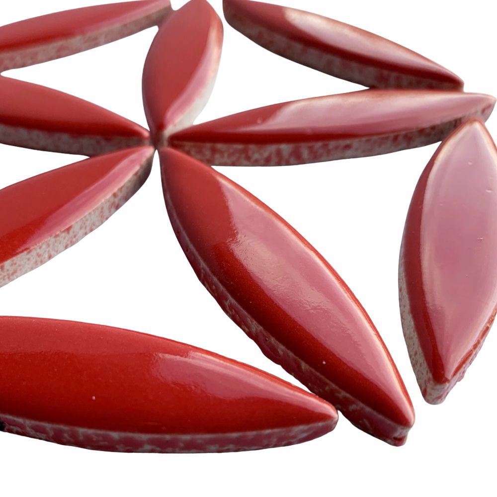 Ceramic Ellipse  Red