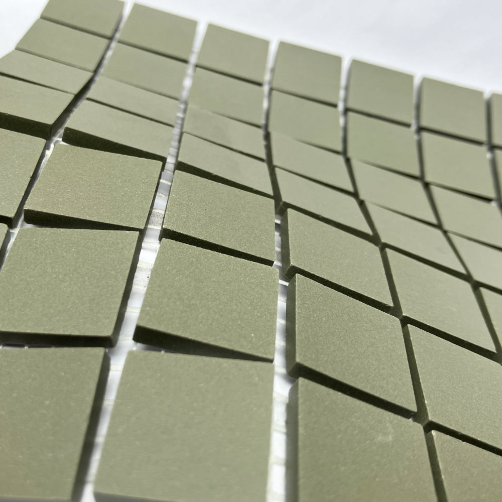 Winckelmans Vert Australien – matta mosaikplattor, 20x20 mm på nät
