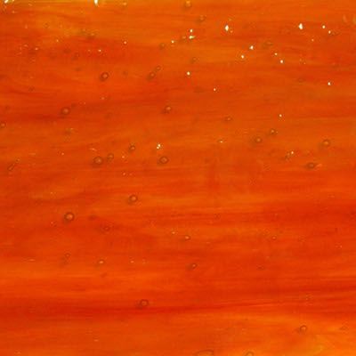 Glasplade Orange Stribet