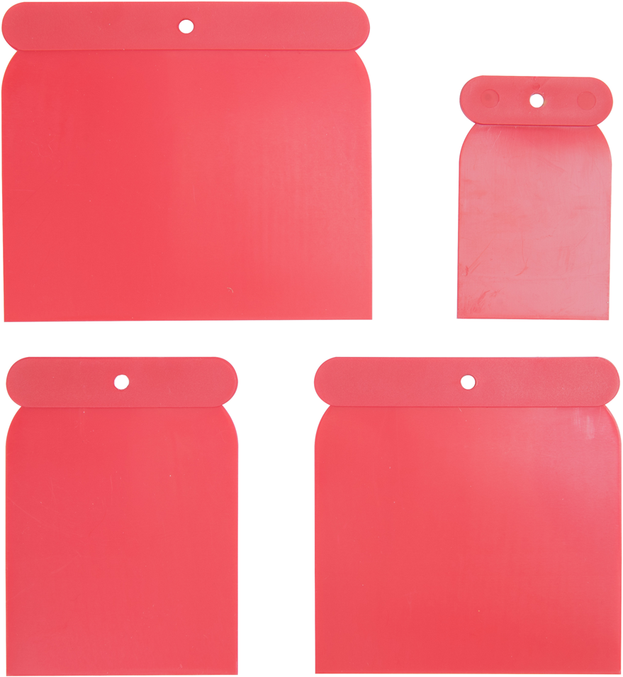 Connex – Spatelset av plast – 4 delar